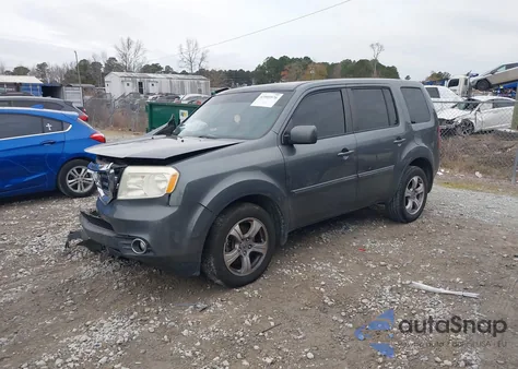 2013 Honda Pilot Ex-L z USA, uszkodzony, nr VIN 5FNYF4H6XDB027053